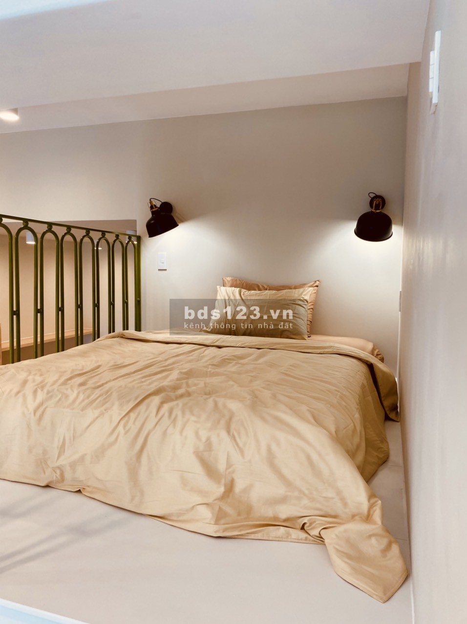 Cho thuê căn studio full nội thất The Sun Avenue
