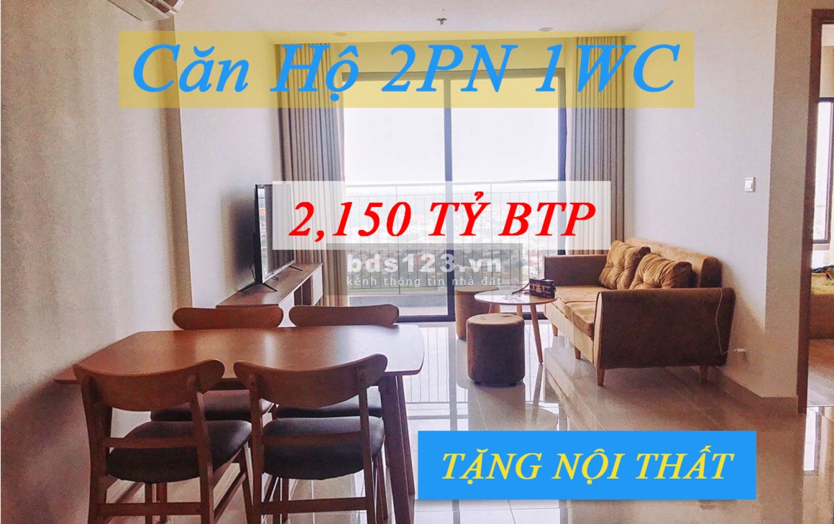 Cần bán căn hộ Vinhomes Grand Park giá tốt 2PN 59m2 full nội thất, có sổ hồng