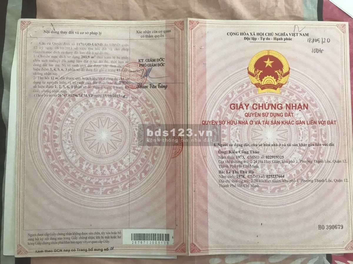 Cần bán dãy nhà trọ gồm 20 phòng đang cho thuê, chính chủ.