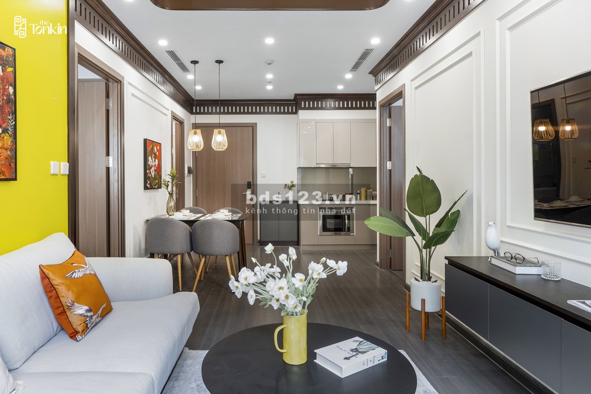 Sang tay căn Tonkin 2PN, 2WC từ 54-71m2 phân khu cao cấp nhất VinSmartCity giá chỉ từ 2tỷ5