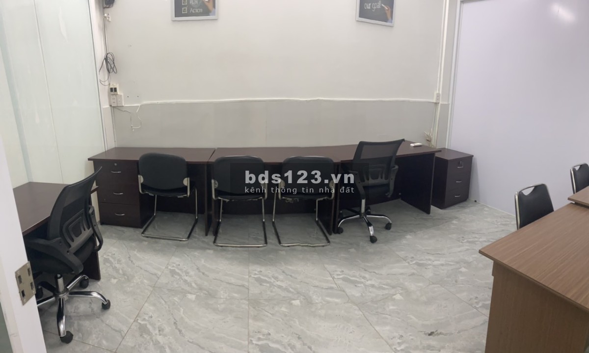 Văn phòng giá rẻ Bình Thạnh cho 2-10nv có sẵn nội thất, máy lạnh,lễ tân...