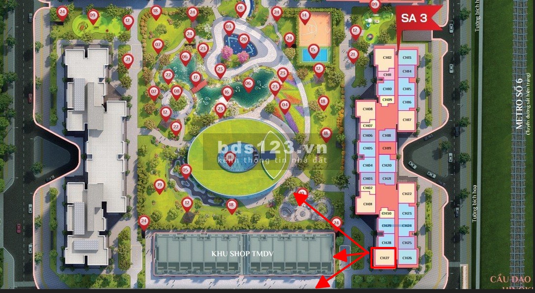 Bán căn hộ 3PN, nhận nhà ở ngay, chiết khấu tới 20%, view công viên Nhật Bản