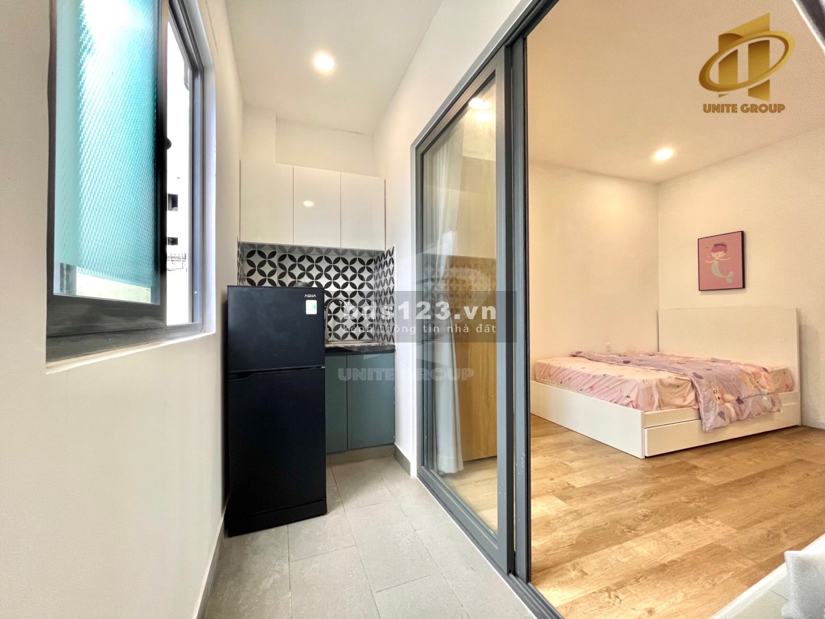 Căn hộ Full nội thất rộng, thoáng mát. Gần Lotte và các trường Đh TDT NTT UFM