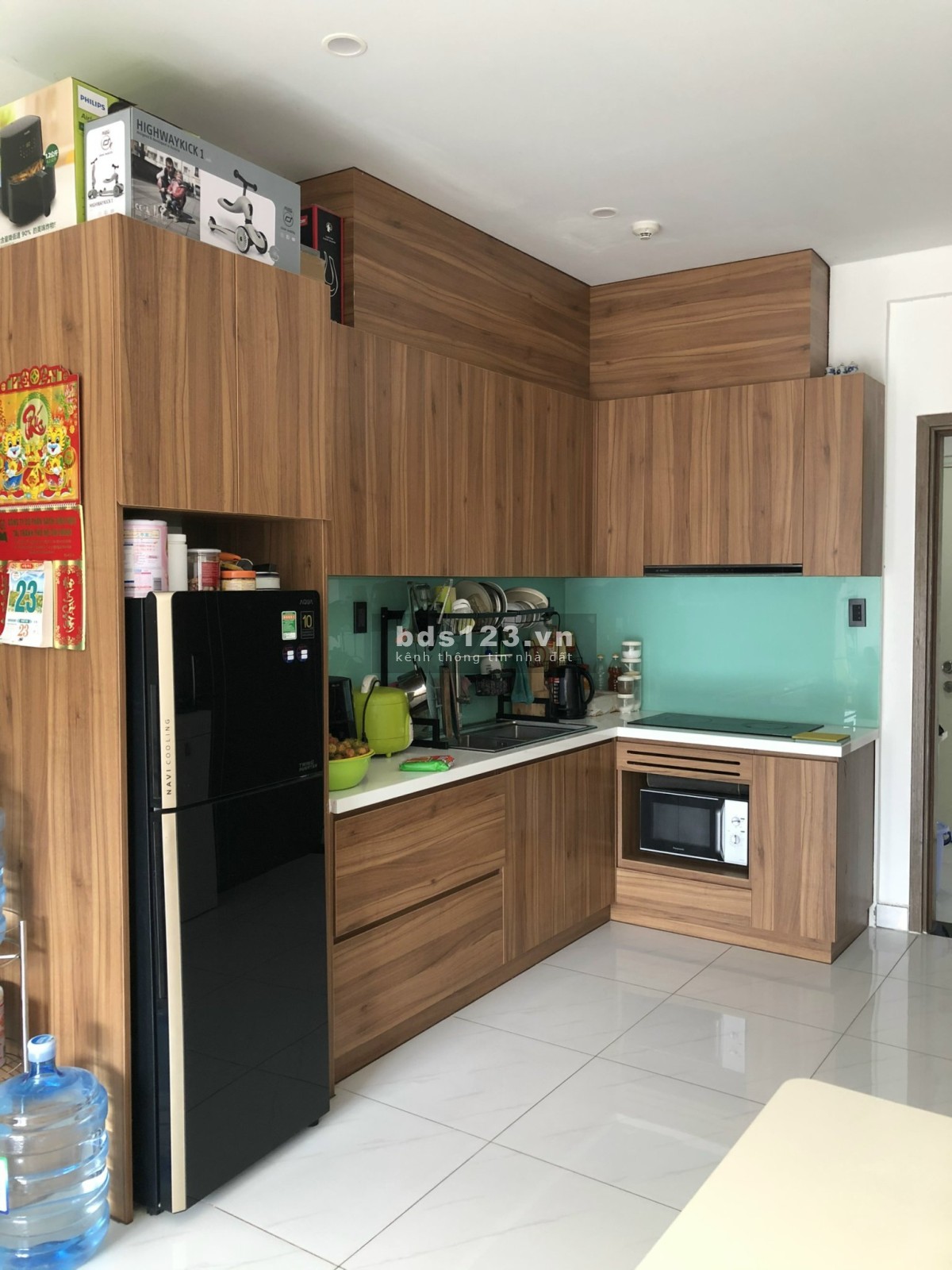 Bán căn hộ 1PN+ Safira Khang Điền full NT gỗ tốt, 2.05 tỷ, có sổ hồng, hỗ trợ vay 70% LS tốt nhất
