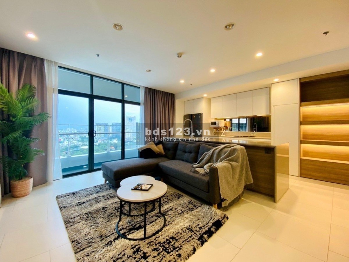 FOR RENT “English below” Cho thuê căn hộ City Garden 2PN, 108m2, Tháp P tầng 19, giá 36 triệu