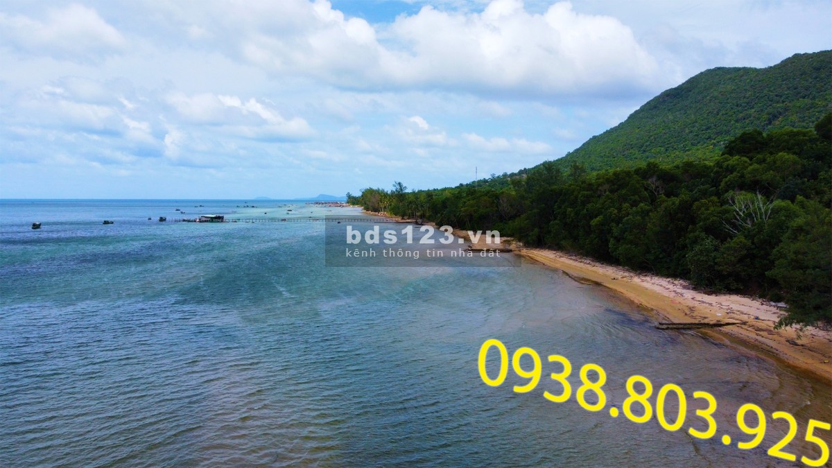Bán 4000m2 đất mặt tiền và biển hàm ninh phú quốc - 0938 803 925