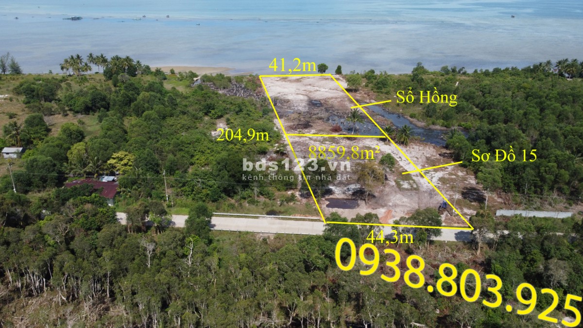 Bán đất 8859.8 m2 đất biển Bãi Bổn Hàm Ninh Phú Quốc 0938 803 925