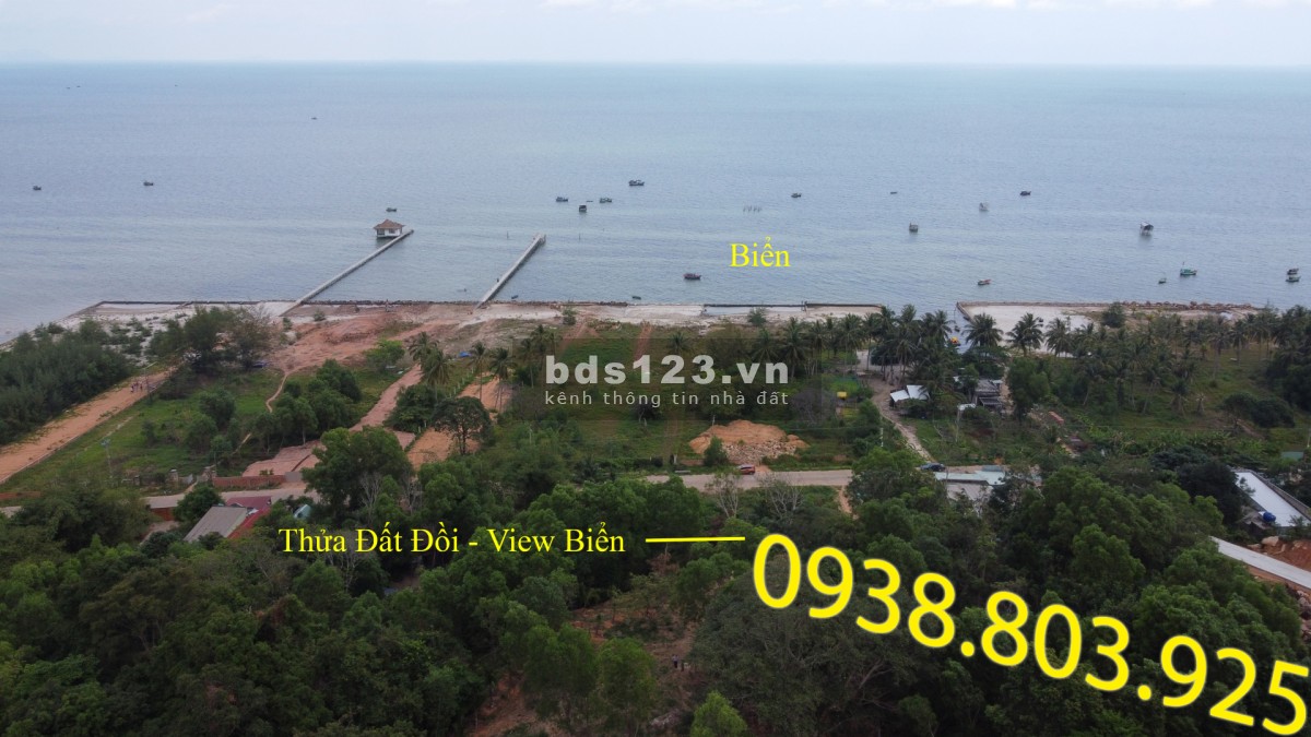 Bán đất đồi núi 3587m2 - 5 triệu/m2 Cây Sao Hàm Ninh Phú Quốc 0938 803 925