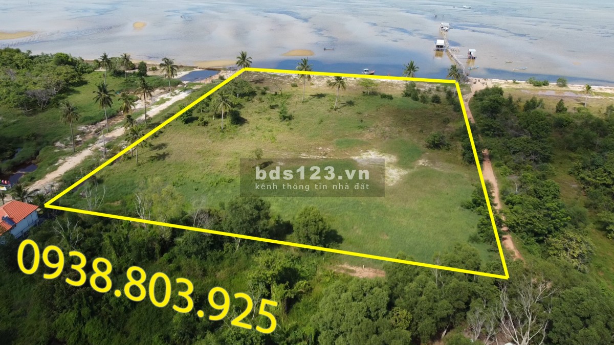 Bán đất 10000 m2 - 10 triệu/m2 mặt biển Cây Sao Hàm Ninh Phú Quốc. 0938 803 925