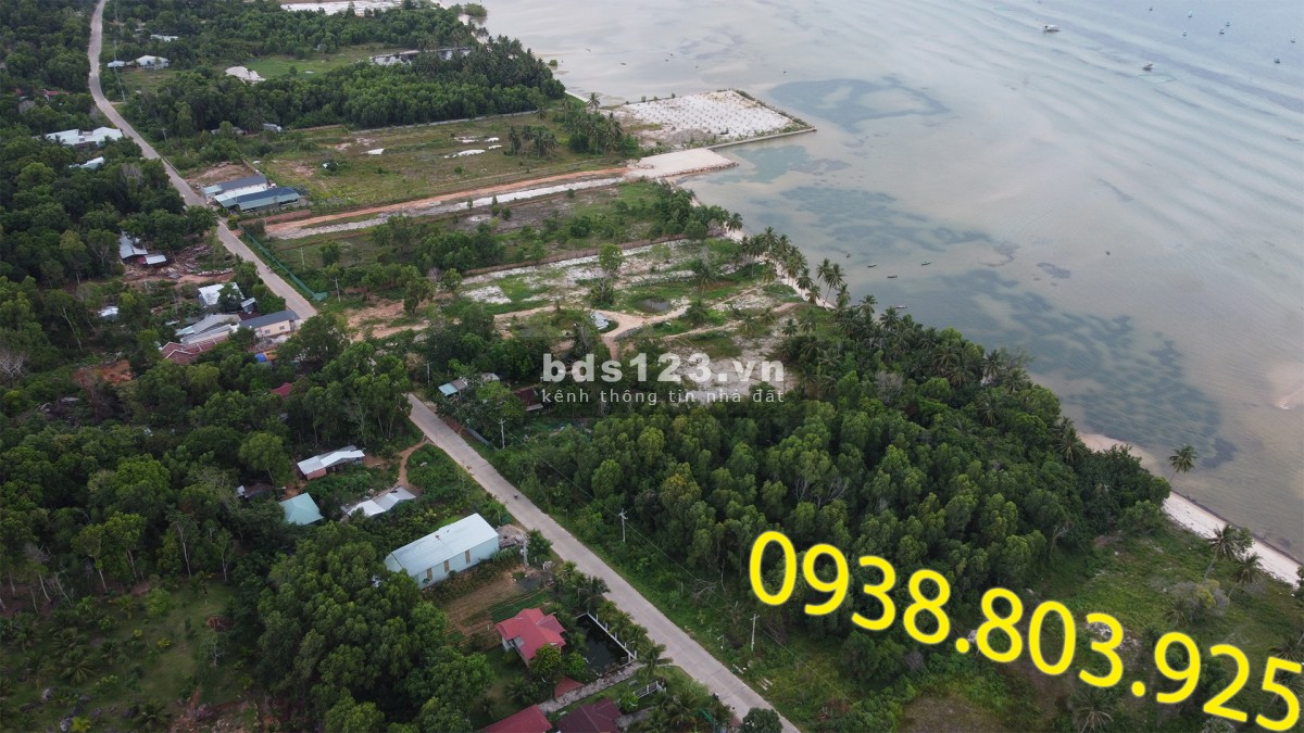 Bán đất biển mặt tiền đường Cây Sao Hàm Ninh Phú Quốc đẹp 0938 803 925