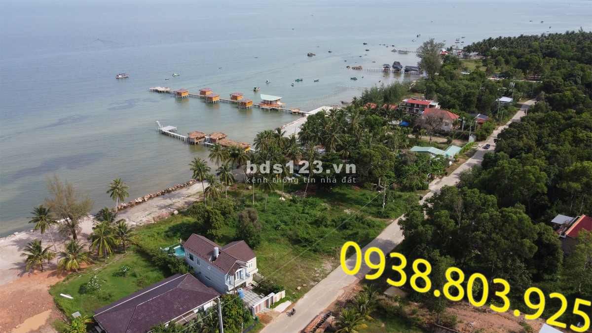 Bán đất thổ cư 3570 m2 mặt tiền biển cây sao phú quốc 0938 803 925