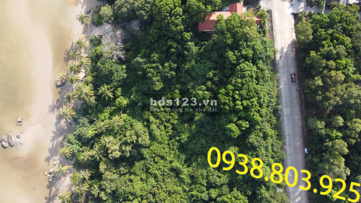 Bán 4000m2 đất mặt tiền và biển hàm ninh phú quốc - 0938 803 925
