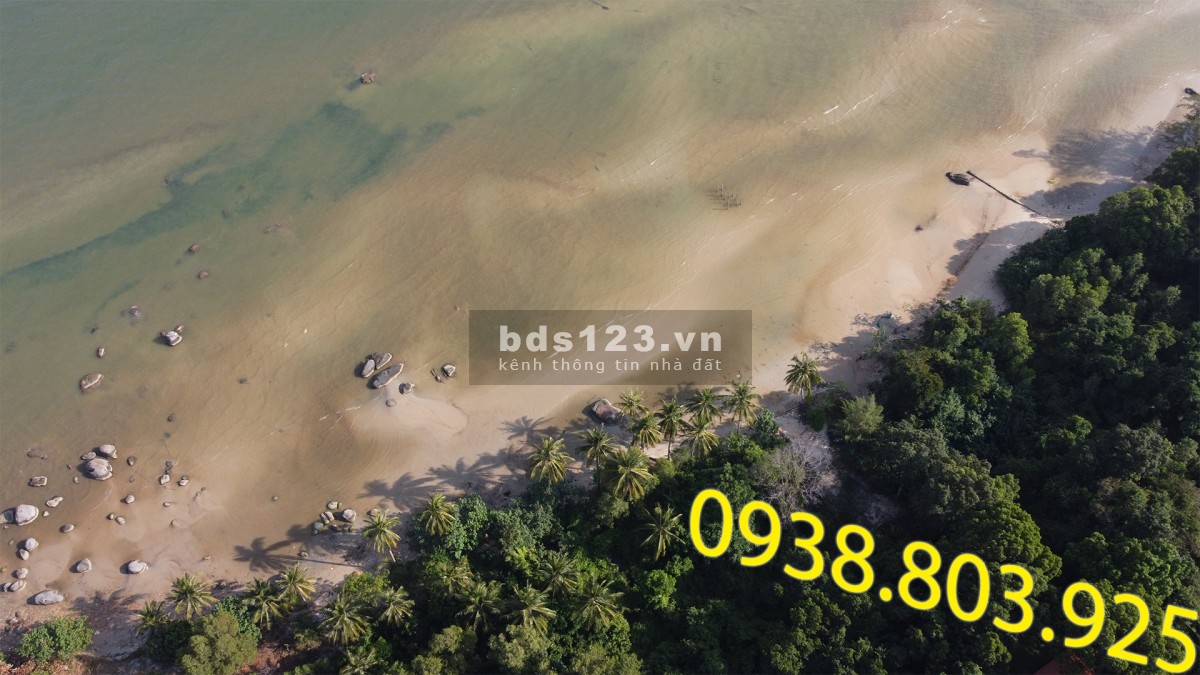 Bán 4000m2 đất mặt tiền và biển hàm ninh phú quốc - 0938 803 925