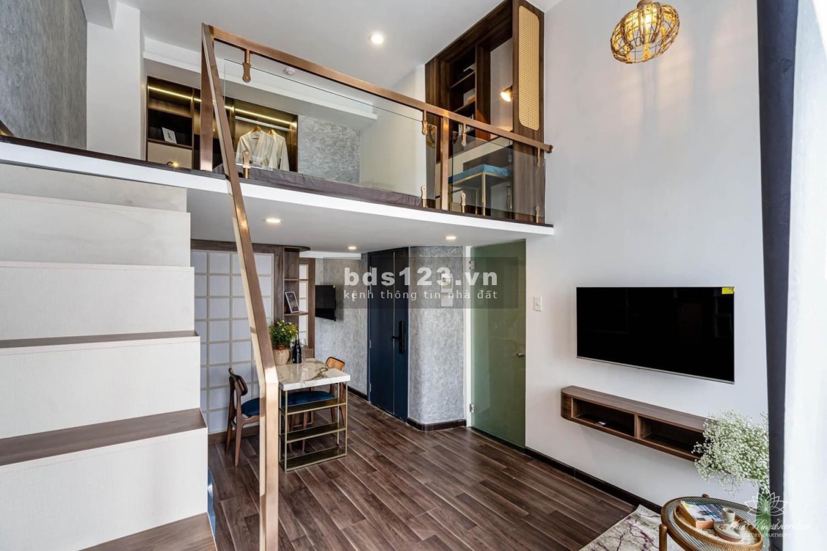 Khai trương căn hộ duplex full nội thất - Bancol riêng - Ngay ngã tư Bảy Hiền - Nhà thi đấu Phú Thọ
