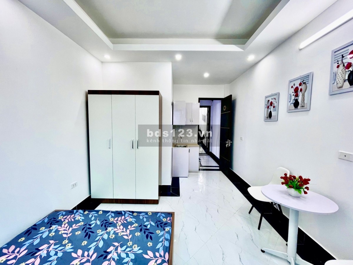 Chính chủ giao bán CCMN 5 tầng 7 phòng khép kín full nội thất - Trung tâm Hoàng Mai