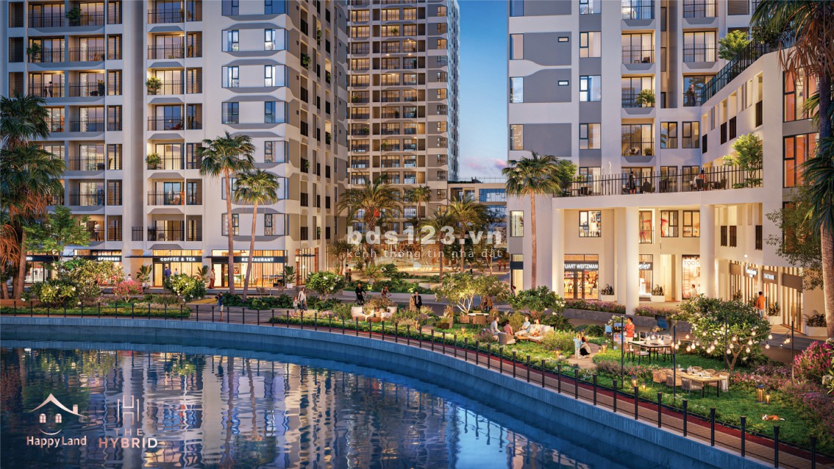 Bán căn hộ Hybrid D.06.12, view hồ bơi 1700m2, marthome, NT Đức, trả trước 900 triệu đến nhận nhà