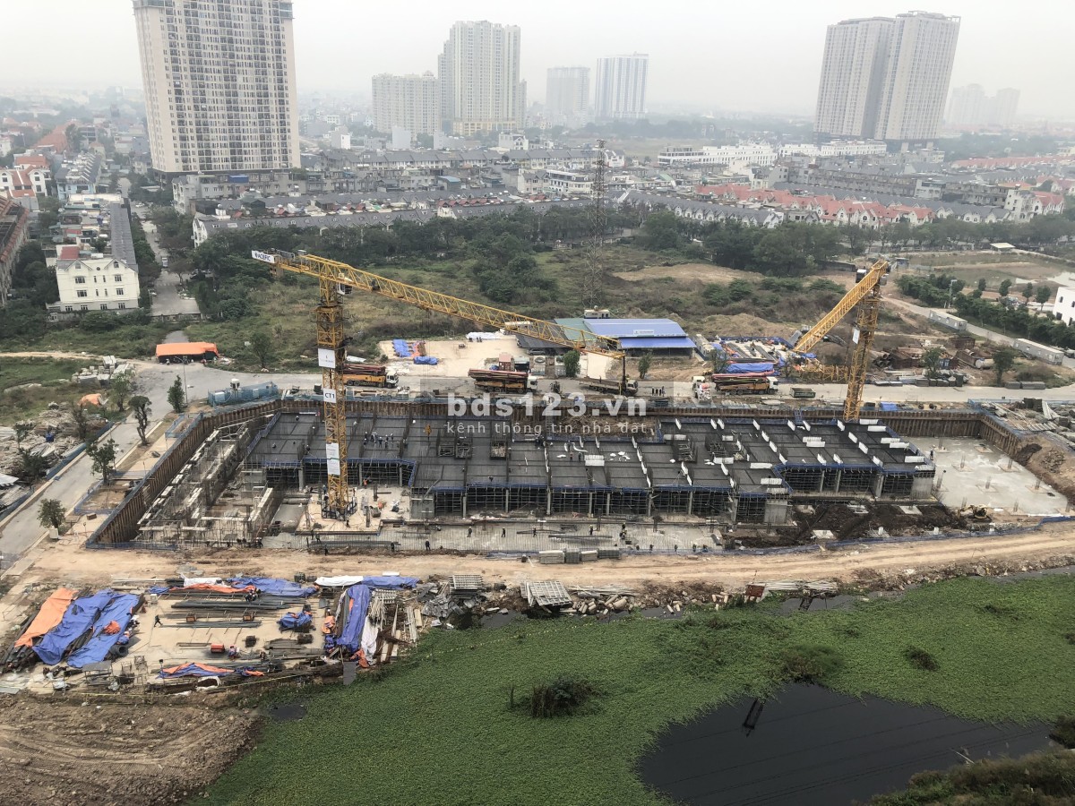 Bán chung cư 2PN 59m Nam Từ Liêm view biệt thự thoáng Vinhomes Smart City giá 2.6 tỷ