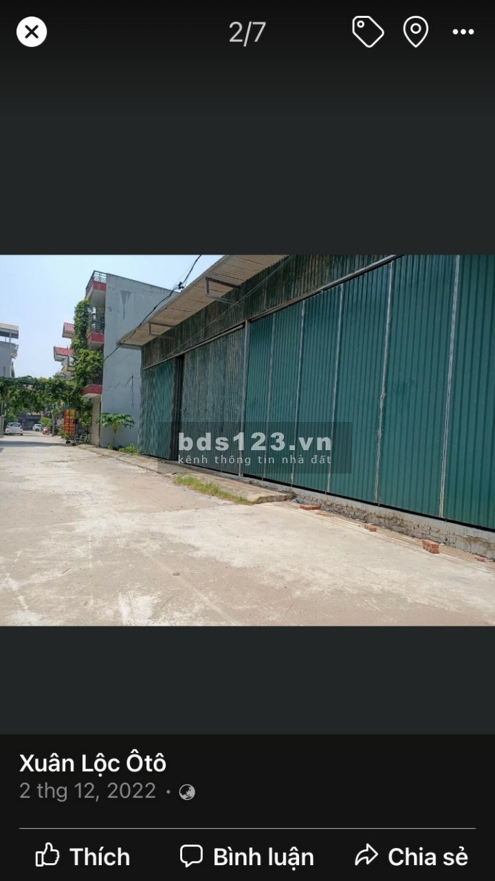 Cho thuê Nhà xưởng giá rẻ: DT 300m ; mặt tiền 18m tại thị trấn Thường Tín- Hà Nội