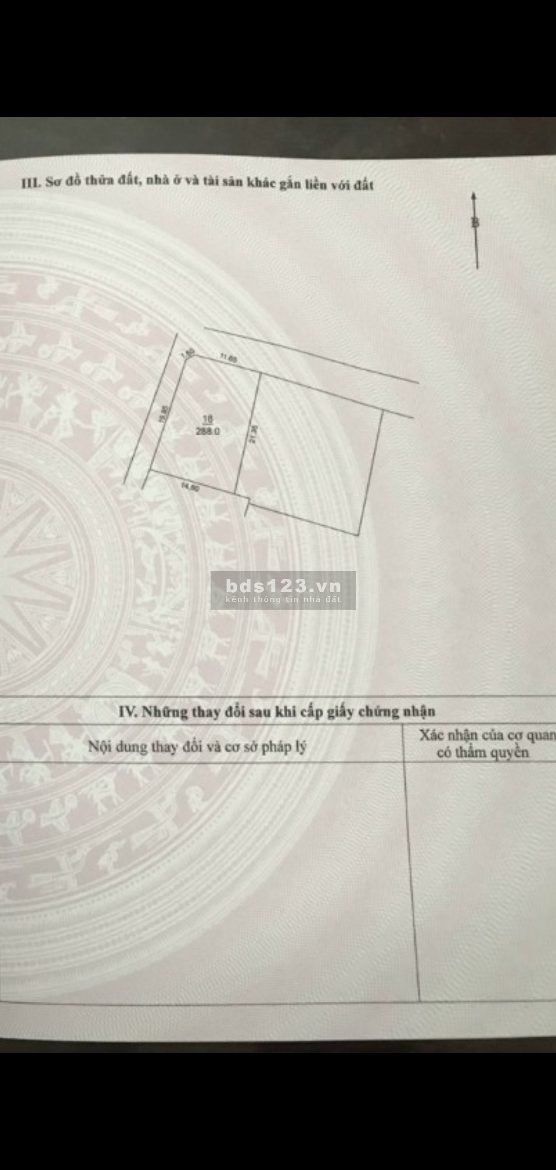 BÁN ĐẤT 288M 2 MẶT TIỀN VÕNG LA, ĐÔNG ANH, CHIA ĐƯỢC 5 LÔ, GIÁ RẺ SINH LỜI CHO NHÀ ĐẦU TƯ NHỈNH 8 TỶ