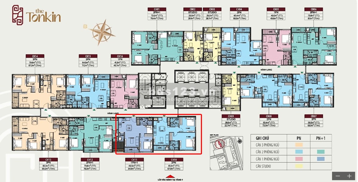 Bán căn hộ đập thông 3PN 110m tòa TK2 view cv nội khu Vinhomes Smart City giá 6.2 tỷ