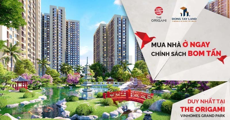 Chính sách mua bán cực kỳ ưu đãi chỉ có tại The Origami Vinhomes