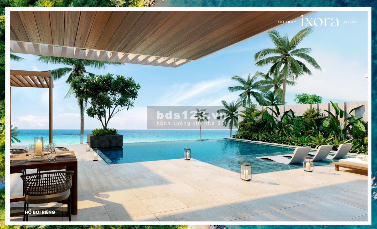 Bán biệt thự MT biển Hồ Tràm, linh hoạt giữ lại và tham gia CTCT 558.8m2 từ 58,6tỷ Ixora Hồ Tràm