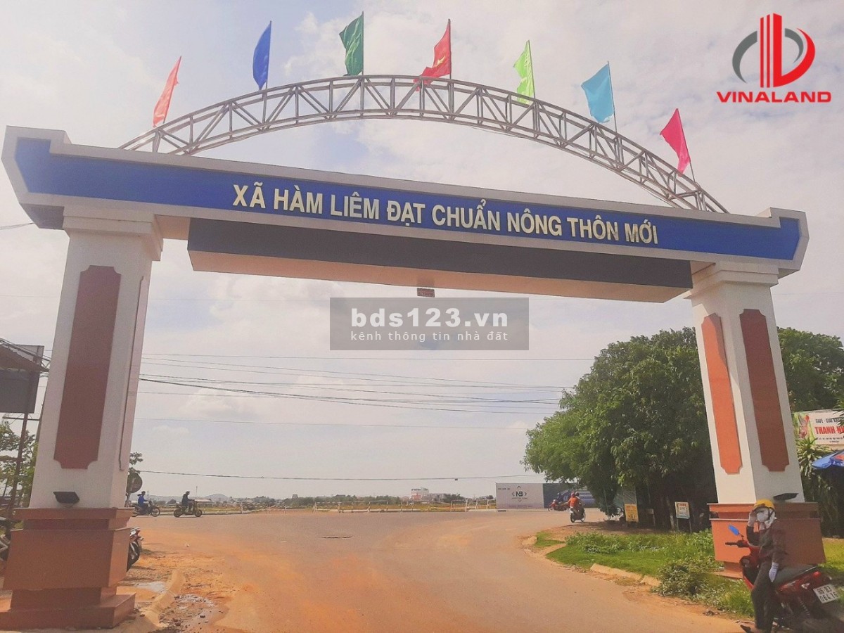 Bán đất nền mặt tiền trục chính Hàm Liêm