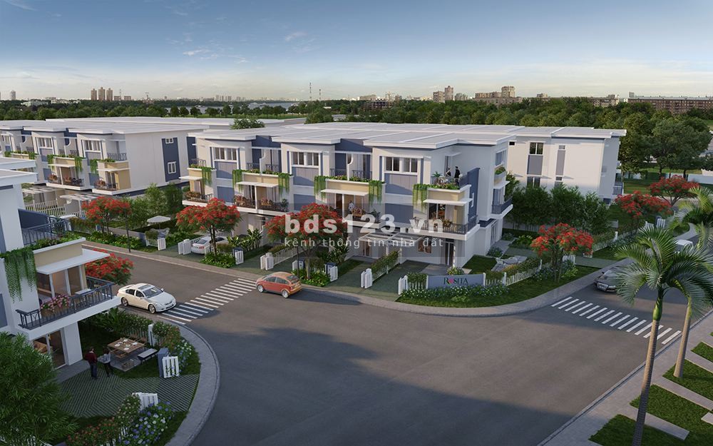 Chính chủ cần bán Căn B31 nhà phố 5x19 Dự án Rosita Khang Điền. Giá 6,3 tỷ