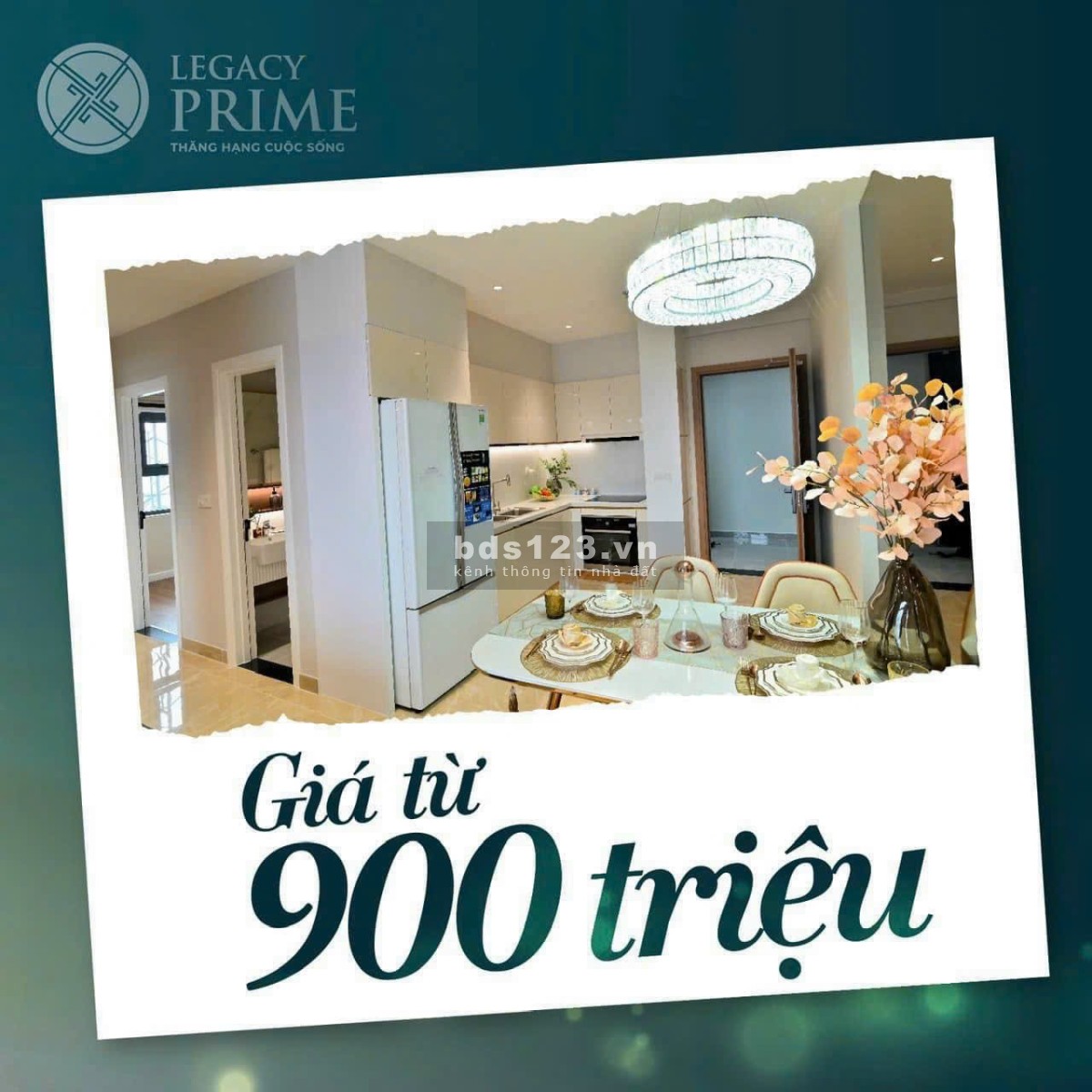 Bán căn hộ Legacy Prime ngay Aeon Mall Bình Dương, hỗ trợ vay ngân hàng