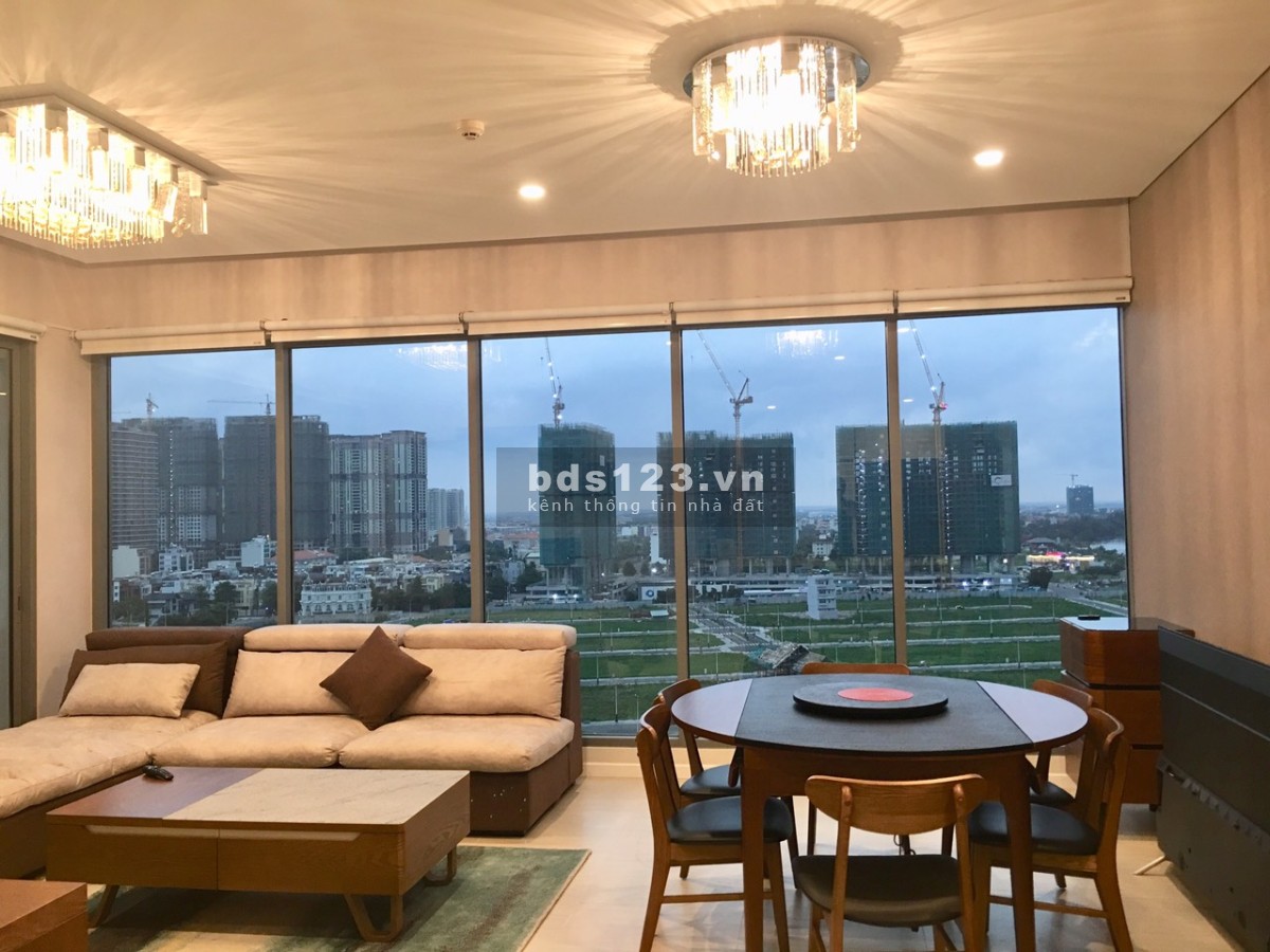 Cho thuê căn hộ 3 phòng ngủ giá 35tr/tháng Diamond Island - Hòn đảo resort giữa lòng Sài Gòn