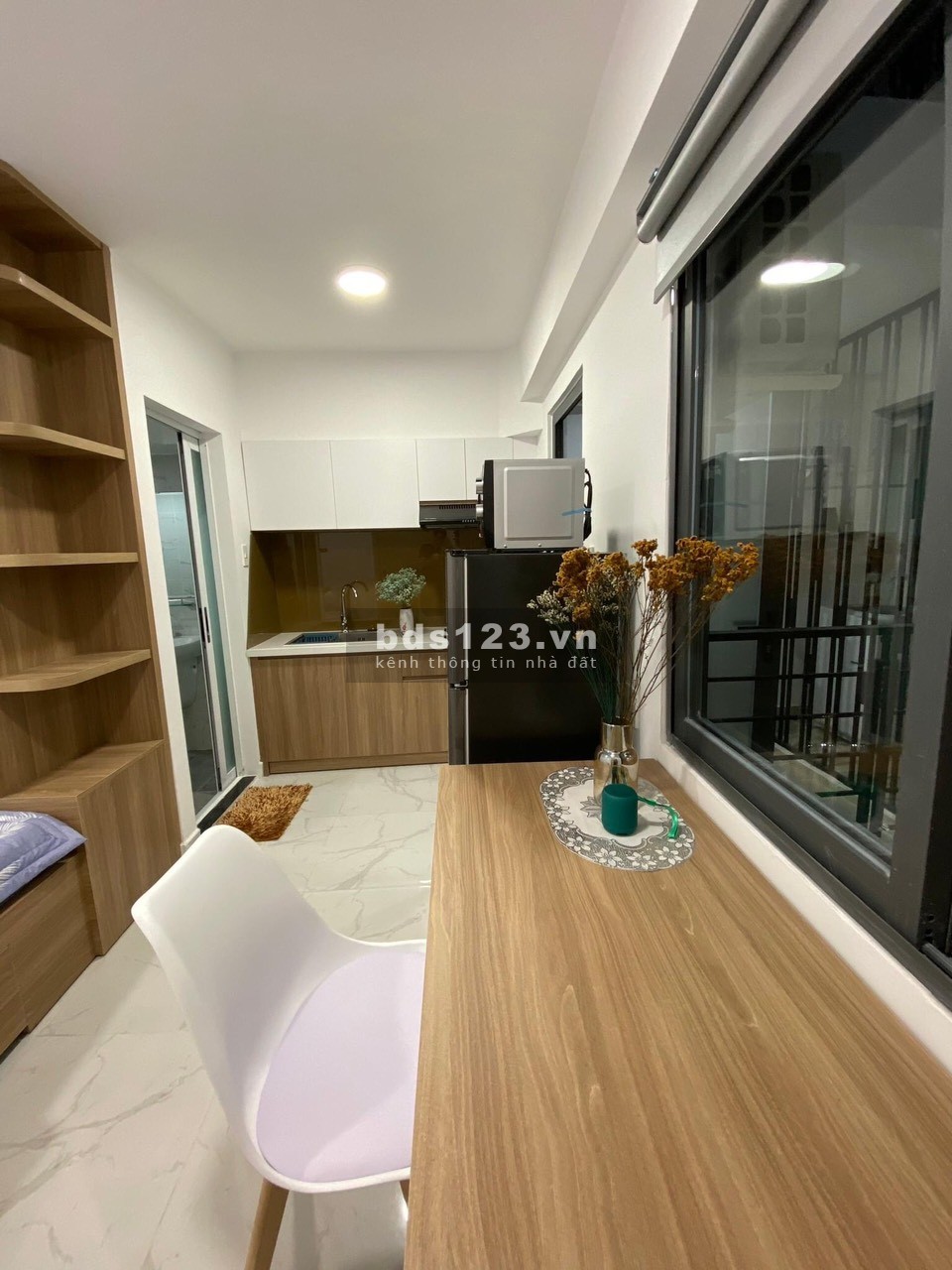 Phòng Studio Võ Duy Ninh, Bình Thạnh phòng đẹp thoáng máy giặt riêng