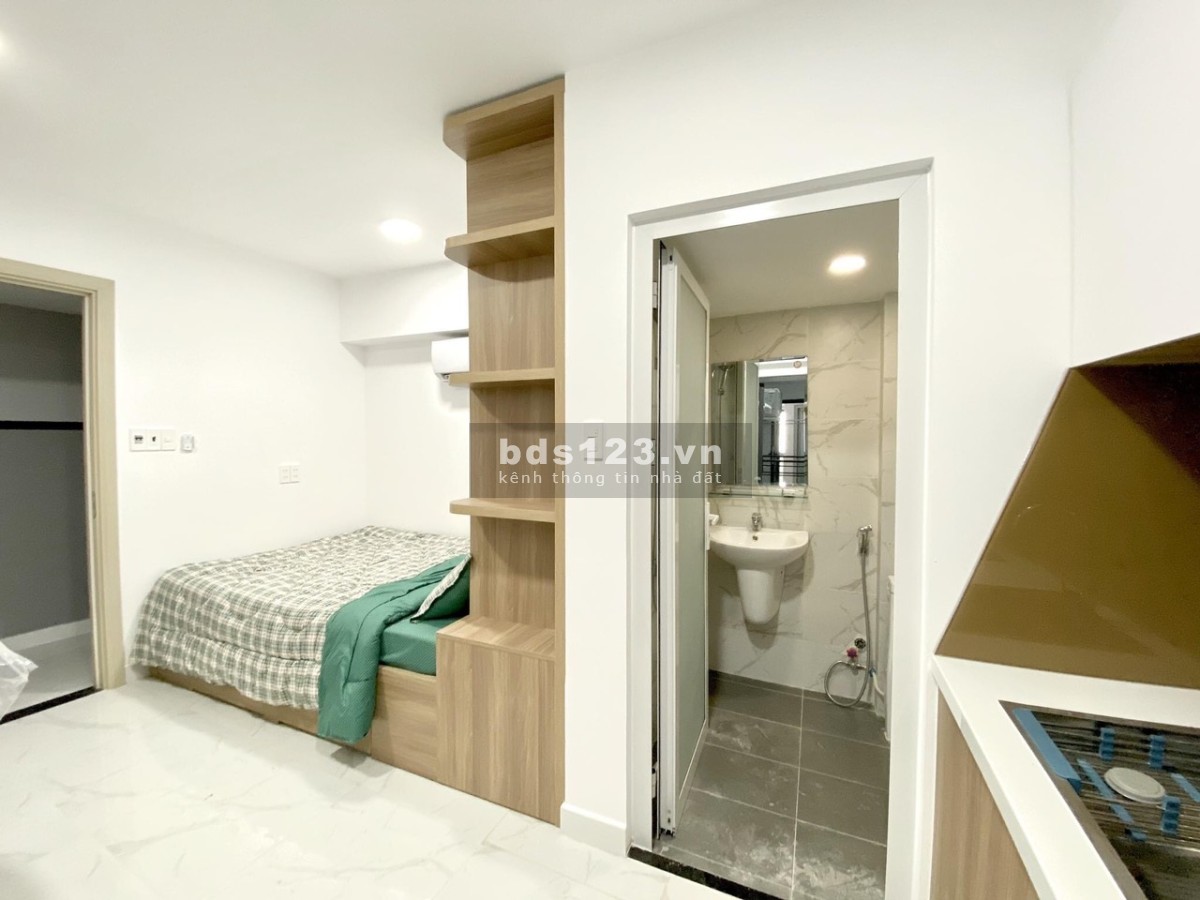 Phòng Studio Võ Duy Ninh, Bình Thạnh phòng đẹp thoáng máy giặt riêng