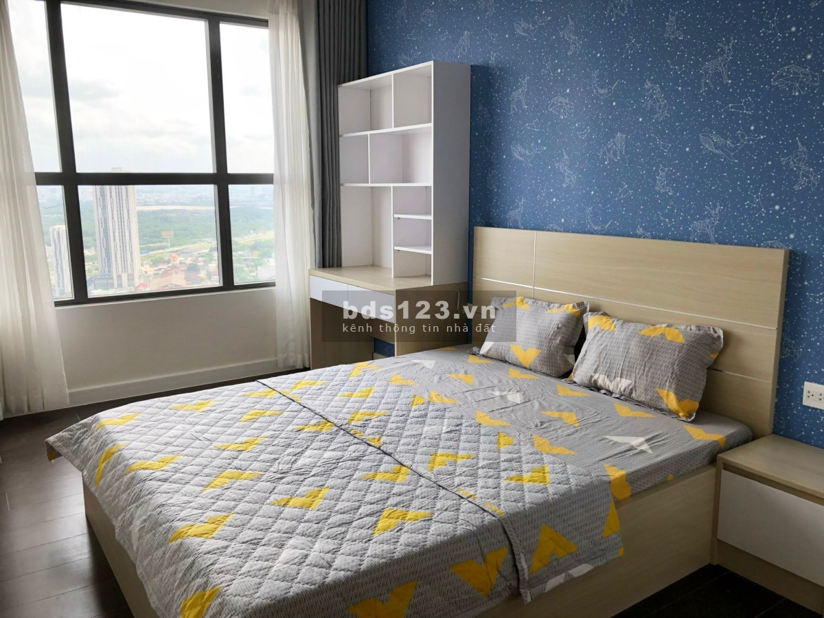 Cho thuê căn 2PN + 1 full nội thất nhà đẹp giá tốt 17 triệu, 80m2 trống sẵn tại The Sun Avenue