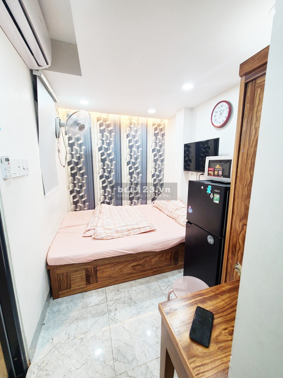 Phòng trọ quận 3 cho thuê đường Trần Văn Đang full nội thất