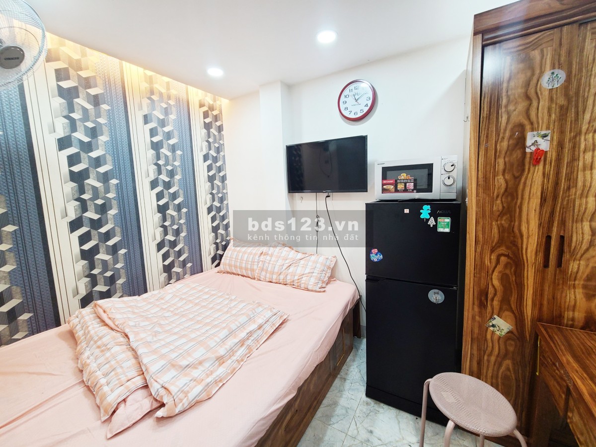 Phòng trọ quận 3 cho thuê đường Trần Văn Đang full nội thất