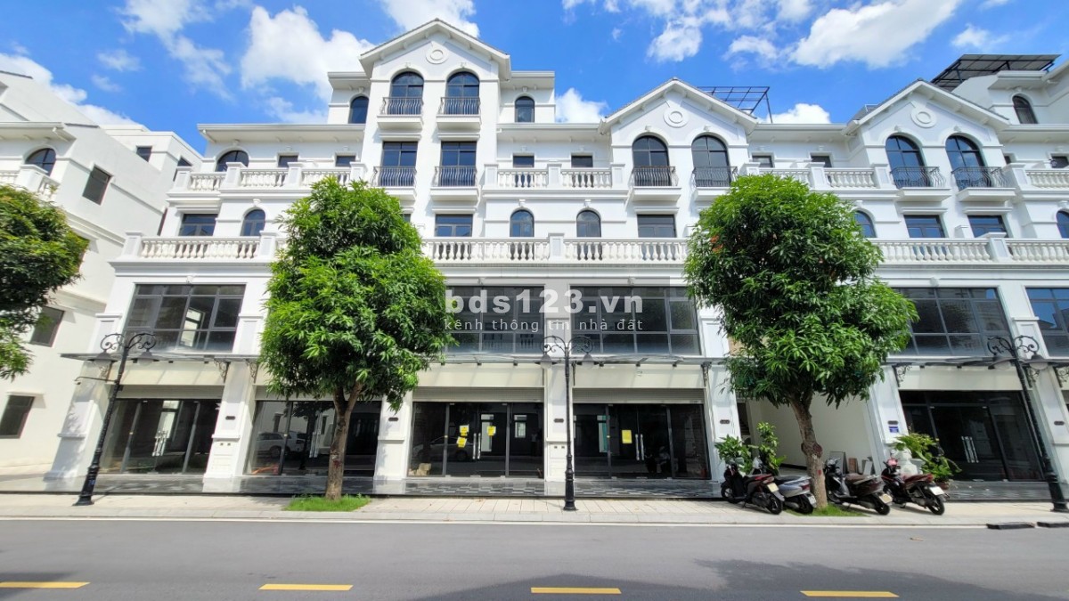 Shophouse 2 mặt tiền giá tốt nhất Vinhomes Ocean Park - Ngay Vincom, biển hồ - Chỉ 27tr/m2