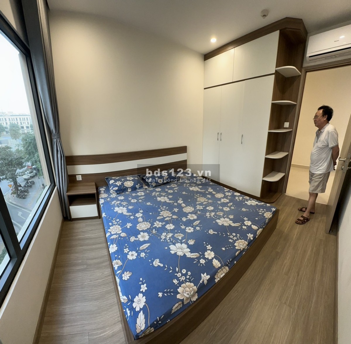 Bác tôi cần cho thuê căn hộ 1PN+1 (50m2) full đồ giá 6tr5 tại Vinhomes Ocean Park, LH 0985 507 619