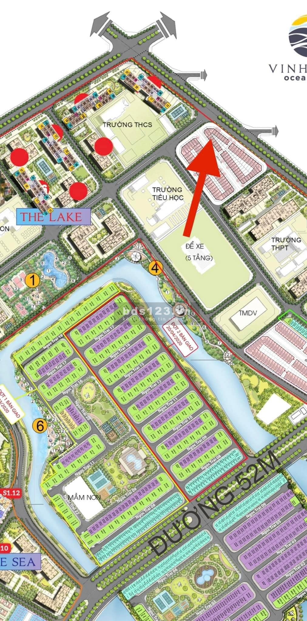 Chính chủ bán cặp Shophouse 181.4m2 RẺ nhất Vinhomes Ocean Park