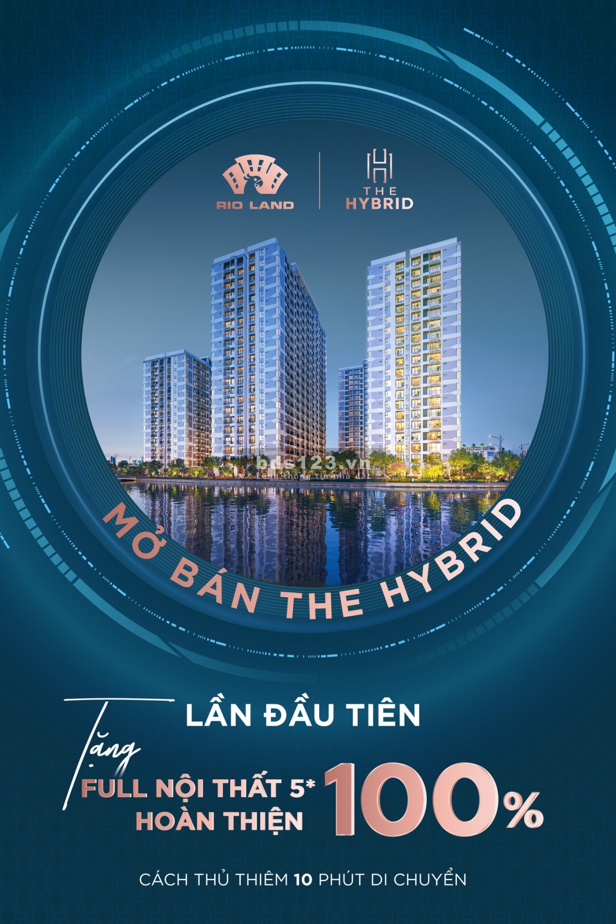 Căn hộ mặt tiền vành đai 3, Quận 9, tặng full nội thất cao cấp, chỉ ưu đãi 50 căn giá từ 42 triệu/m2