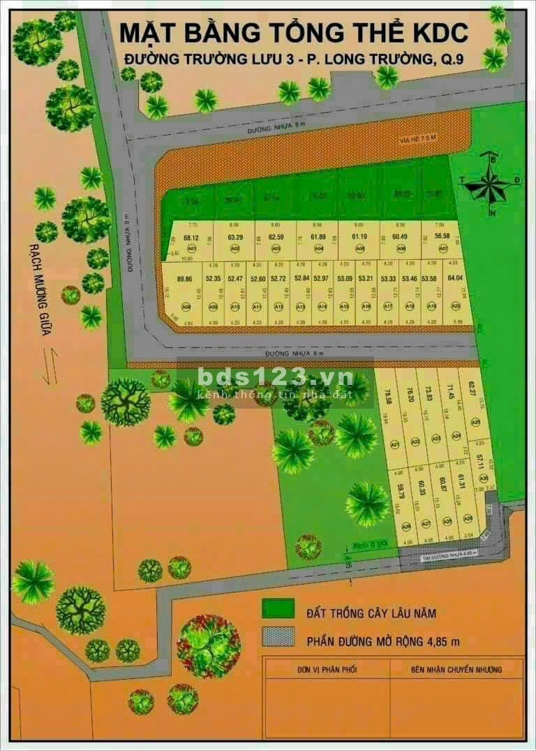 Bán đất chính chủ hẻm 47 Trường Lưu, nhỉnh 2 tỷ rẻ nhất Long Trường, Quận 9