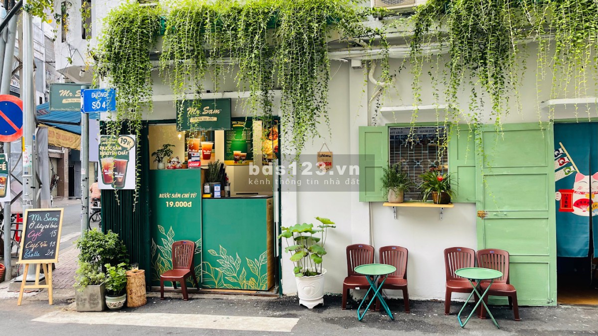 cho thuê căn góc 2 mặt tiền đường Vườn Chuối