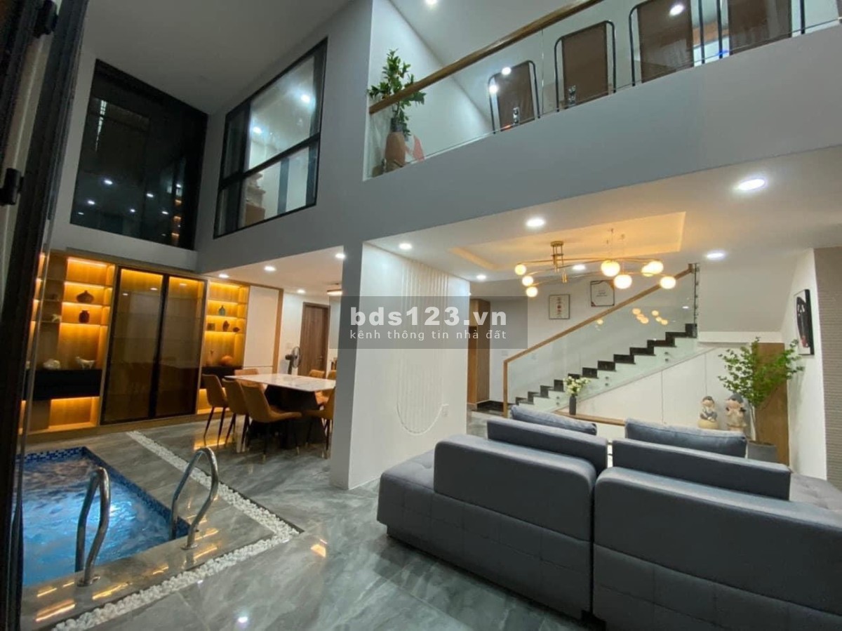 Biệt thự Lê Quang Định P11 Bình Thạnh 7m*11m 5 tầng nhỉnh 11 tỷ TL 0961606495