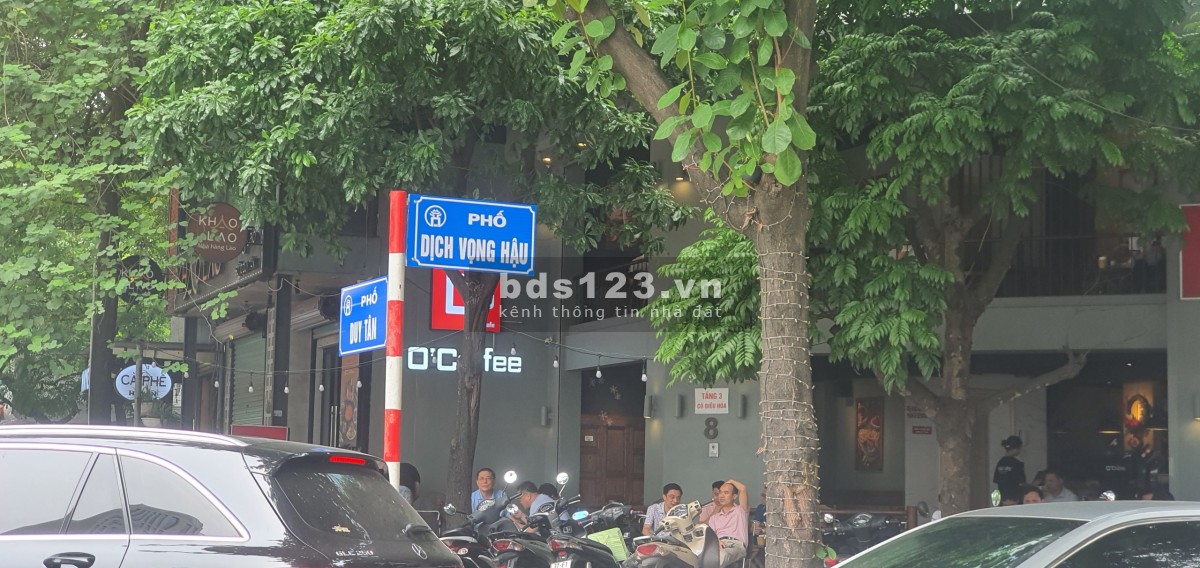 Mặt phố Dịch Vọng Hậu, Trần Thái Tông. Vị trí quá đẹp, KDoanh cực tốt. Dt 75m, 5T, Mt 5m, 26 Tỷ