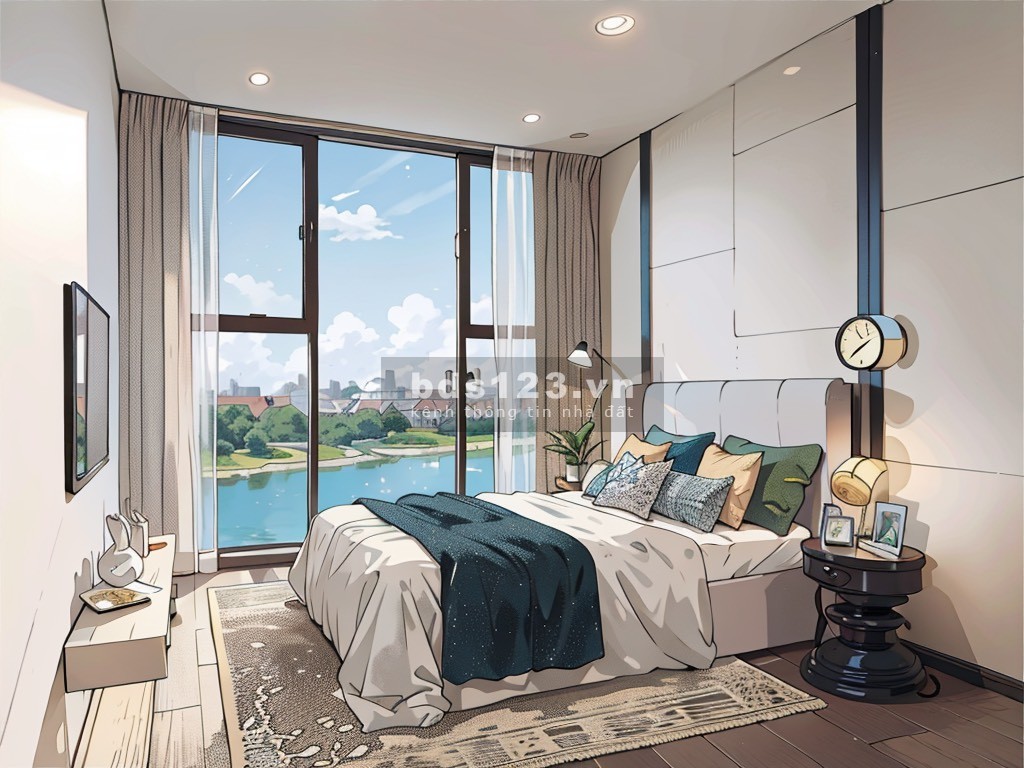 Cần bán căn 1PN + 1 43m2 Masteri Smart City Tây Mỗ giá 2.260 tỷ - Trả góp 70%. LH ngay 0912 529959