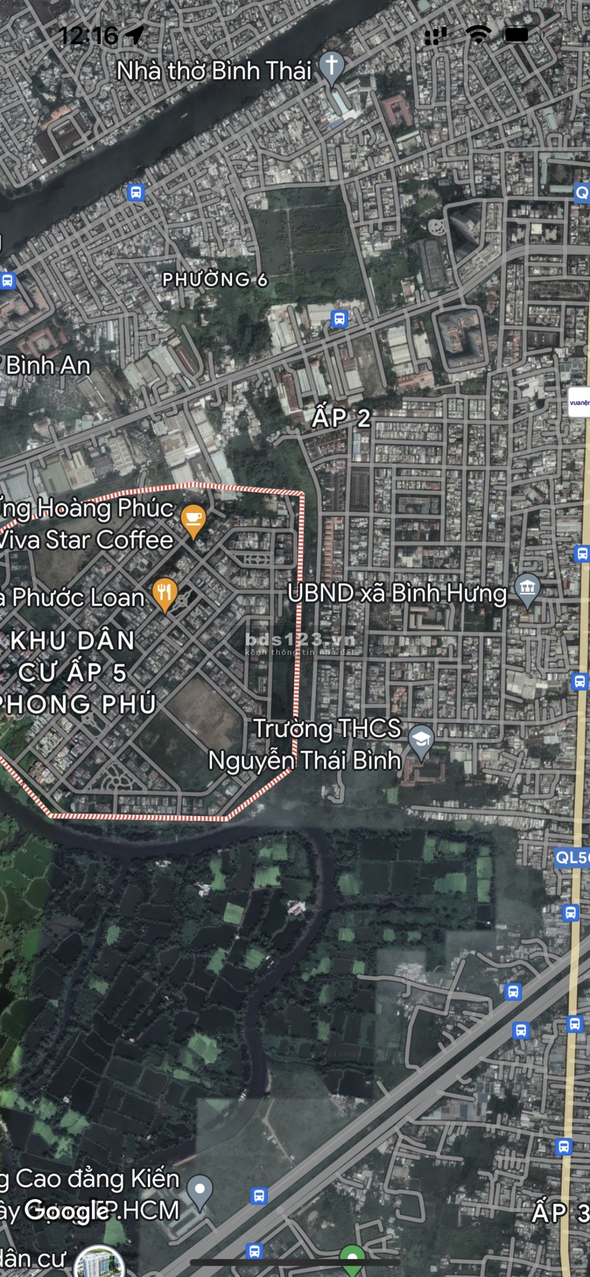 Cần bán lô đất 85m²(5x17) giá 1,550 tỷ trong kdc Phong Phú 5 đối diện bến xe Quận 8,gần Tạ Quang Bửu