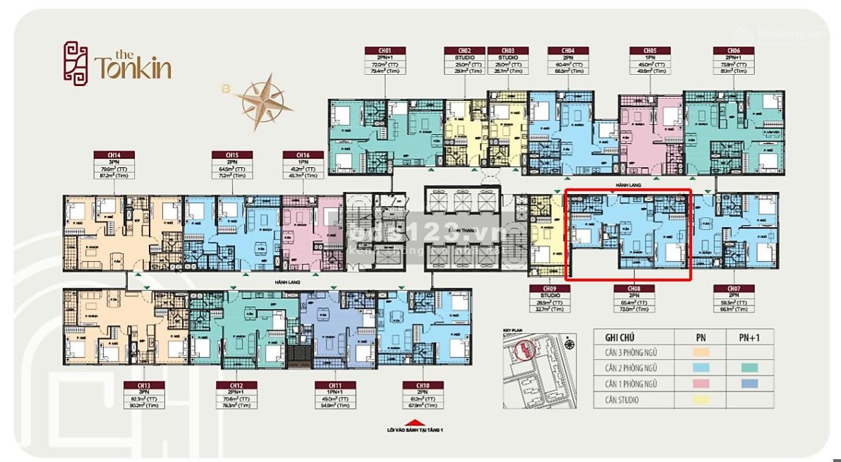 Mua nhà tặng VF5 Vinfast phân khu CAO CẤP Tonkin căn hộ 2PN2WC 75m² view nội khu bể bơi giá 4,5 tỷ