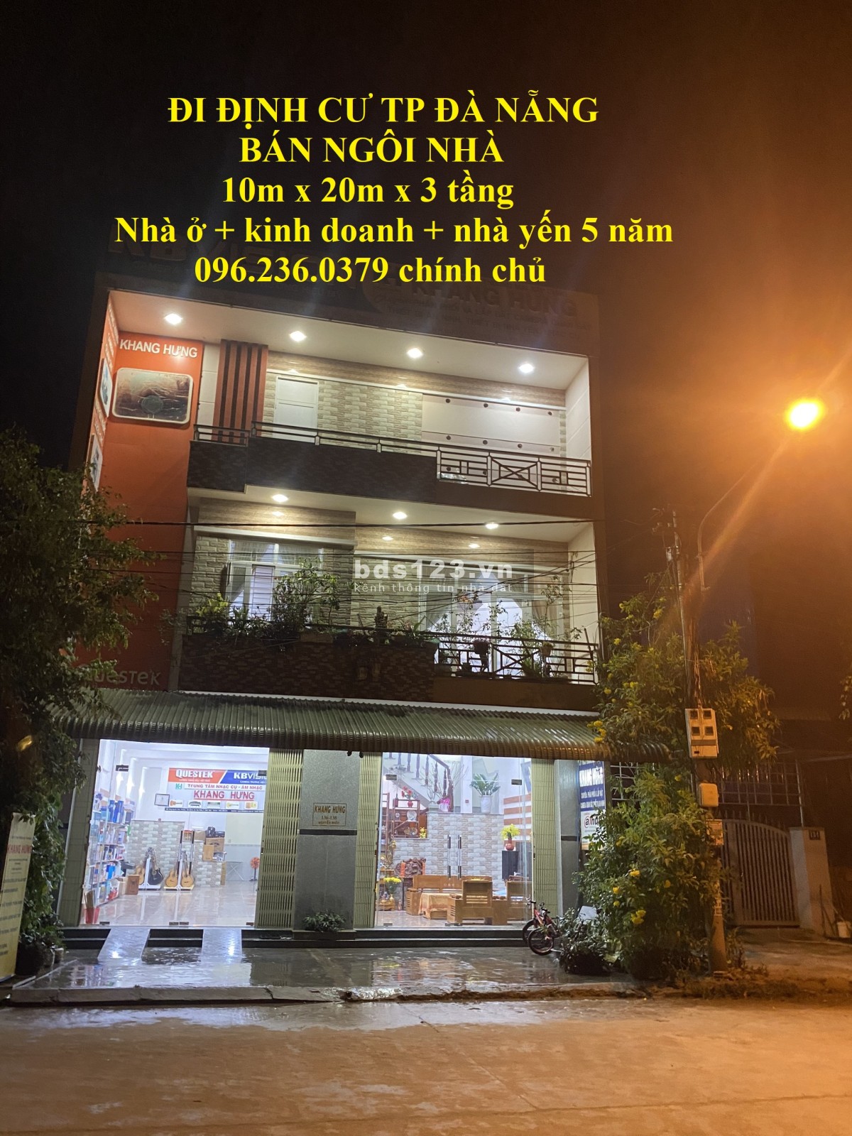 Bán nhà 10m x 20m x 3 tầng, nhà ở kinh doanh và nuôi yến đang cho thu nhập