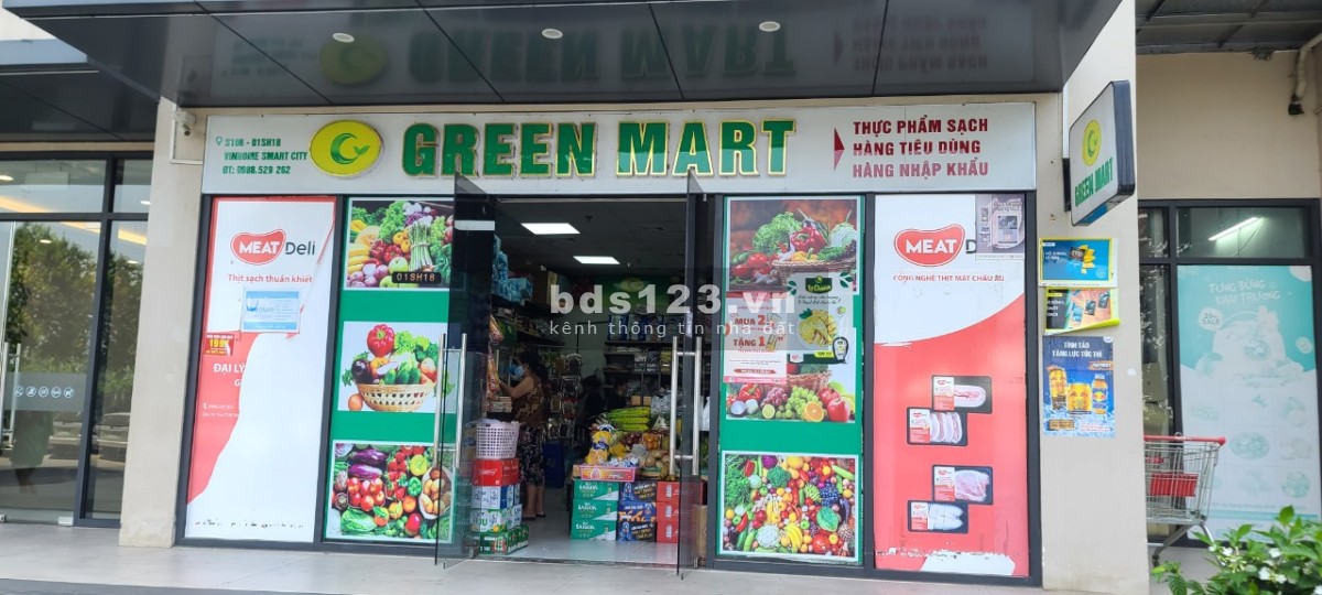Bán nhanh Shophouse chân đế dự án Vinhomes Smart City vị trí đối diện ngã 4 cho thuê 50tr/tháng