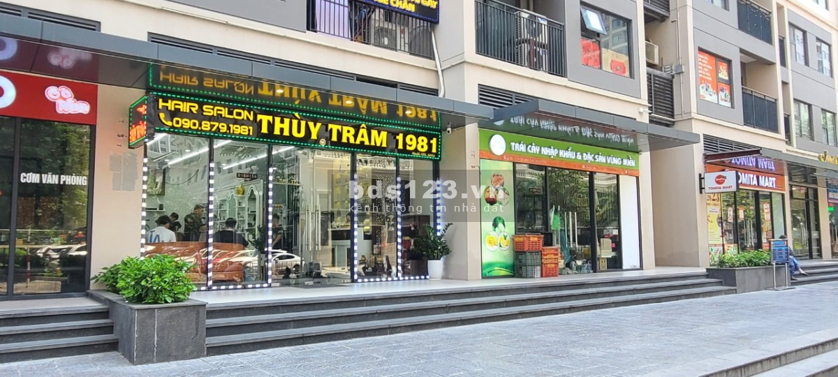 Bán nhanh Shophouse chân đế dự án Vinhomes Smart City vị trí đối diện ngã 4 cho thuê 50tr/tháng