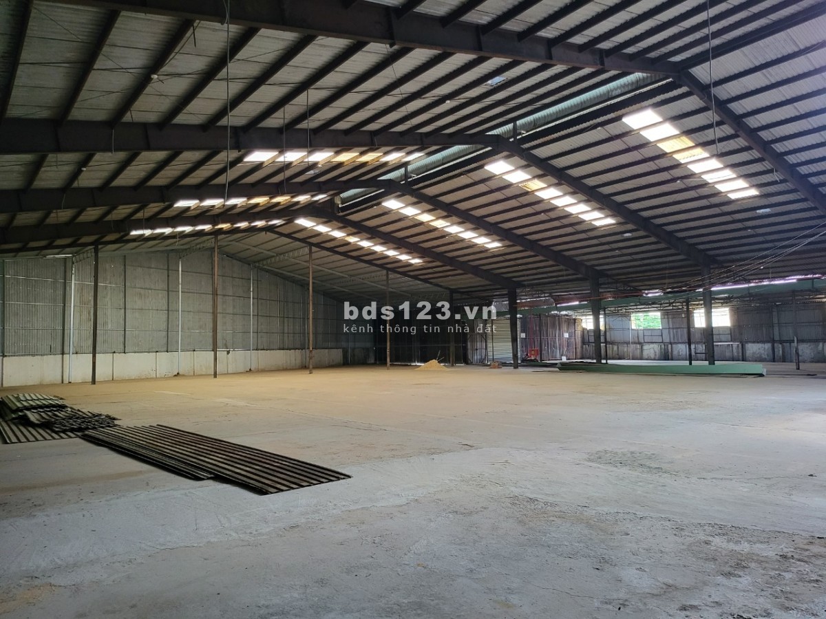 Cho thêu xưởng 2.200 m2 và 5000 m2 trong cụm công nghiệp Bến Cát